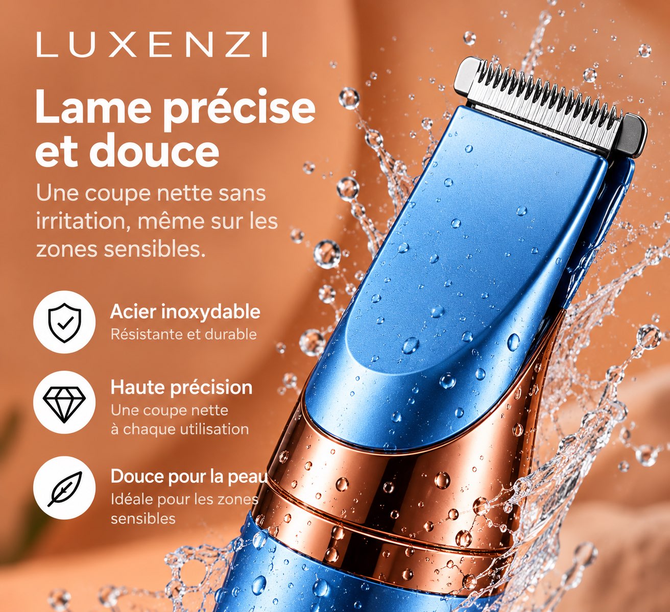 ✨️LUXENZI-Tondeuse de précision