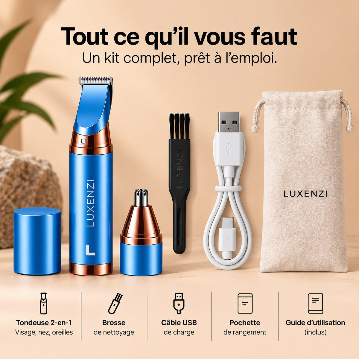 ✨️LUXENZI-Tondeuse de précision