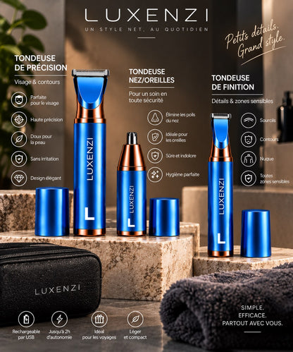 ✨️Pack Famille LUXENZI - 3 Tondeuses de Précision