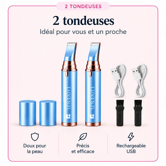 ✨️ Pack duo LUXENZI - 2 Tondeuses de Précision